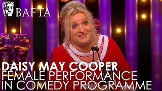 Daisy May Cooper wins Female Performance in a Comedy Programme | BAFTA TV Awards 2018