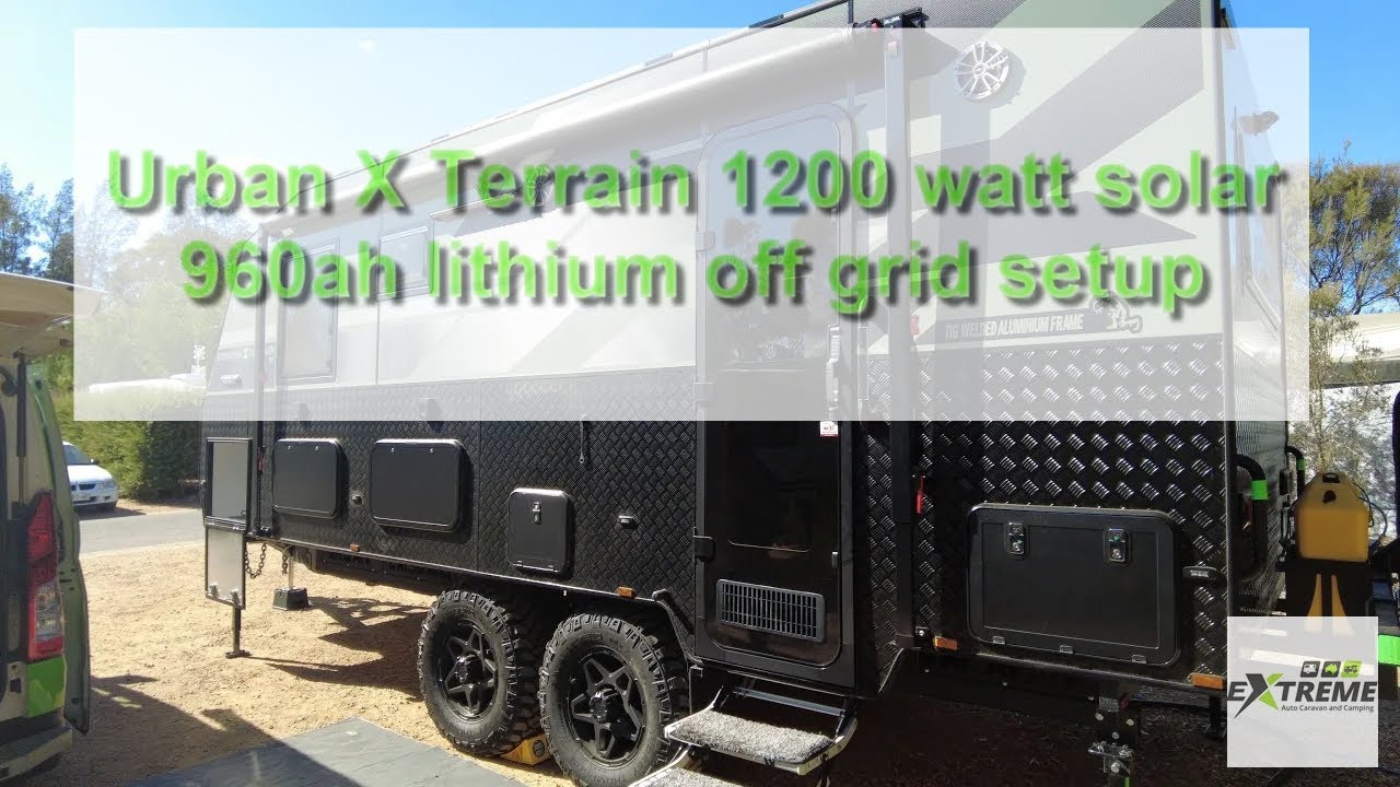 Urban X Terrain 1200watt/960ah Off Grid Setup. No more generators here.