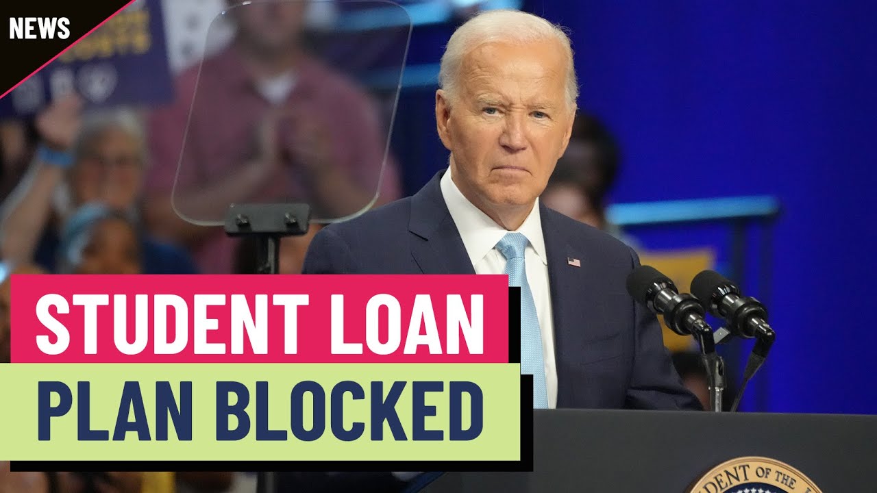 Biden’s student debt relief plan will remain blocked