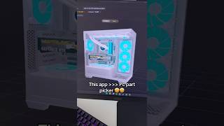 This app over Pc part picker #pcpartpicker #app #buildcores #fyp #pc