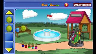 Cute Green Parrot Escape Walkthrough - Games2Jolly screenshot 3