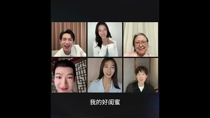 《春色寄情人》李現 周雨彤等主演全員直播，李現說自己劇里和周雨彤是戀愛關係，周雨彤誇李現的臉是上天賜的禮物，今晚含糖量太高了 - 天天要聞