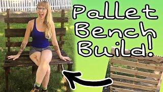 Simple Bench Build Diy Pallet Project