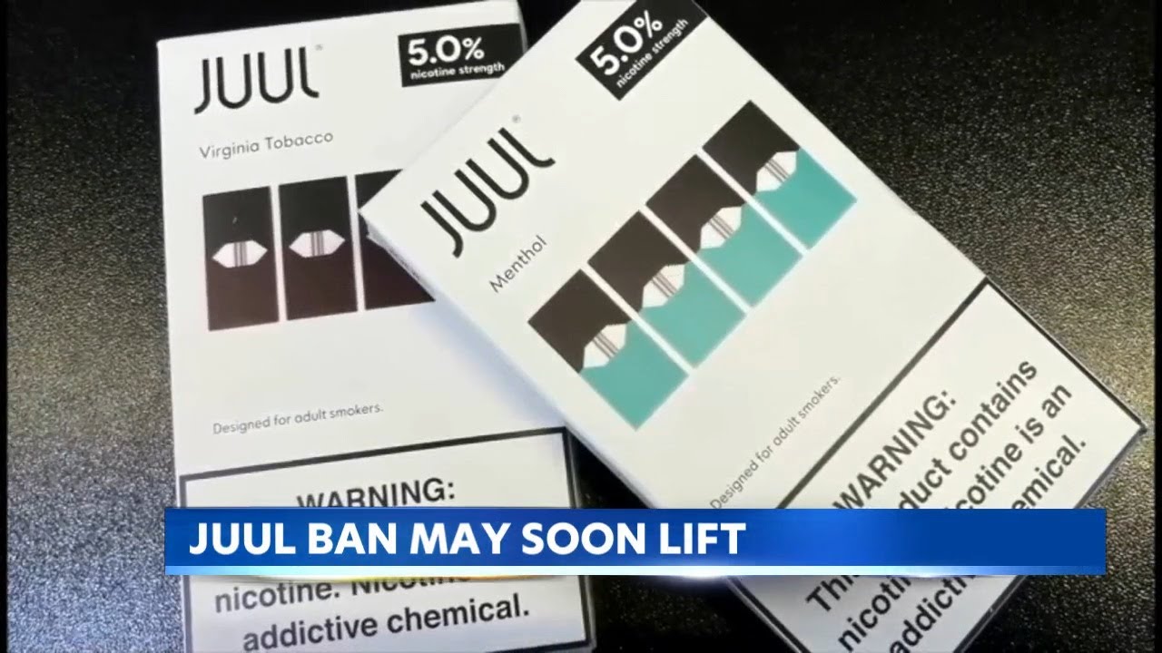 FDA allows JUUL E-Cigarettes back on market