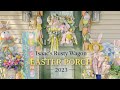 Fun Dollar Tree Craft Easter Door Topper Decoration Porch Display Decor