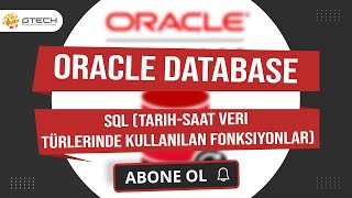SQL Giriş - 14 (Tarih - Saat Veri Türlerinde Kullanılan Fonksiyonlar)
