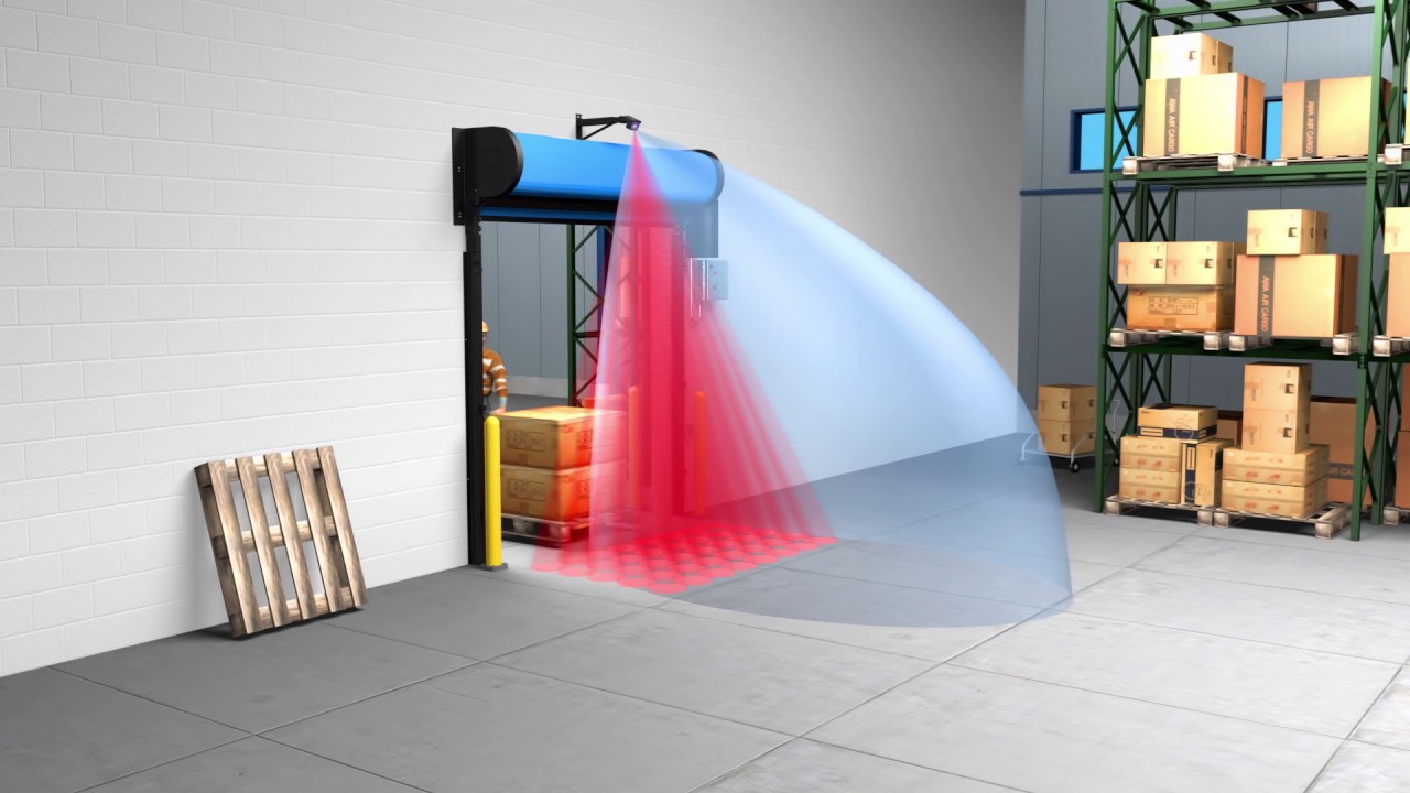 Rite Hite Soft Breakaway Safety High Speed Door Dutch Youtube