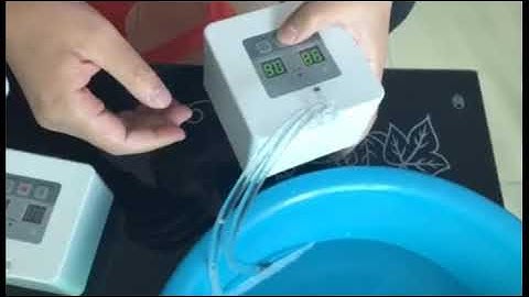 set up automatic drip timer for plants