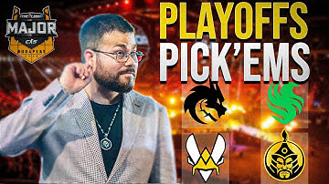 StarLadder Budapest Major Pick’em Playoffs Predictions