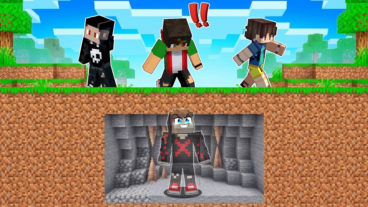 Using INVISIBILITY to Prank my Friends in Minecraft