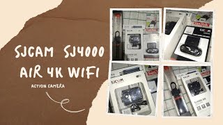 UNBOXING SJCAM SJ4000 AIR 4K WIFI | CAMERA TEST | PHILIPPINES | 2022