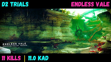Destiny 2 | Trials of Osiris 👉 Iterative Loop Crafted & Rose HS 😎 Endless Vale | 11 Kills | 11.0 KAD