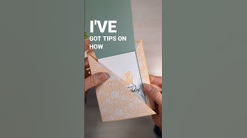 Triangle Cards - the EASY way!