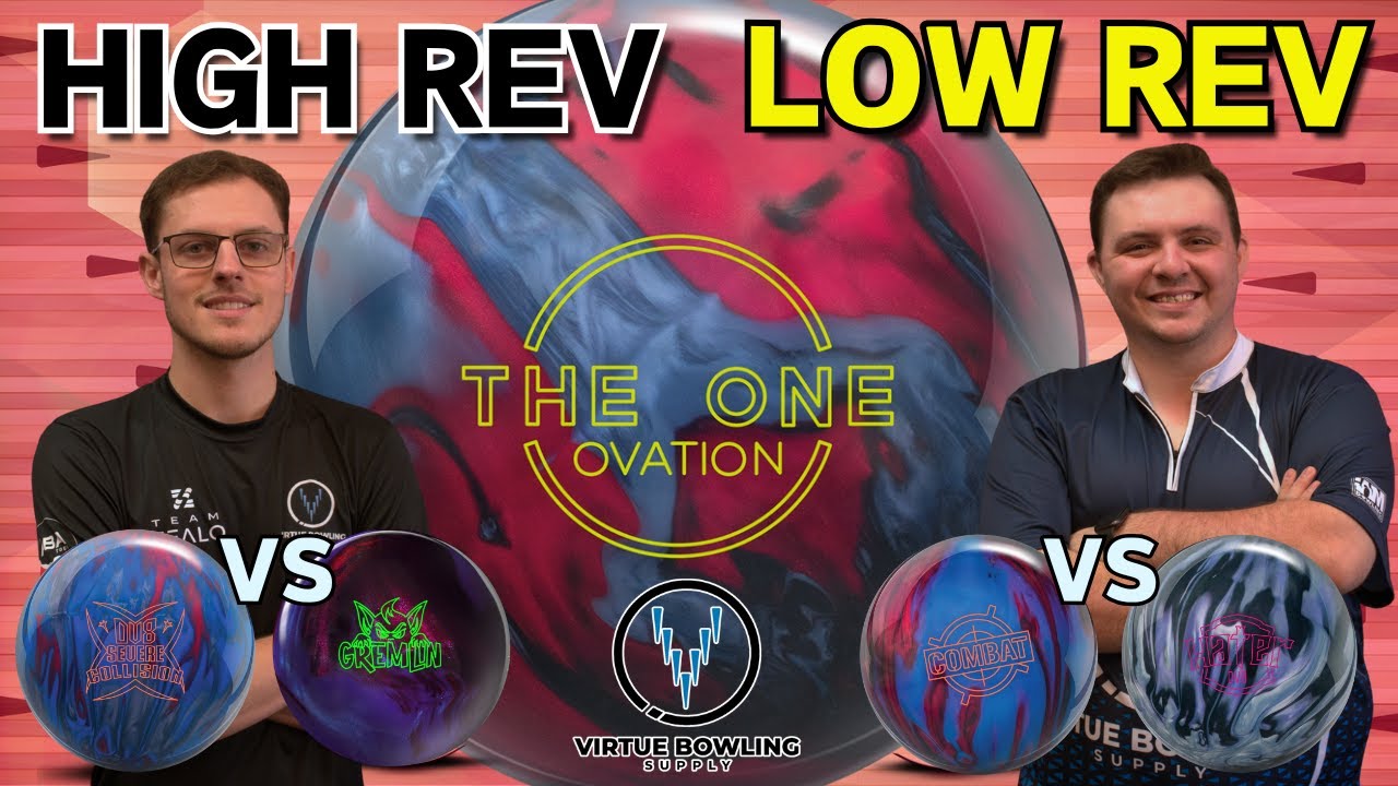 Ebonite The One Ovation| High & Low Rev Comparisons Review - YouTube