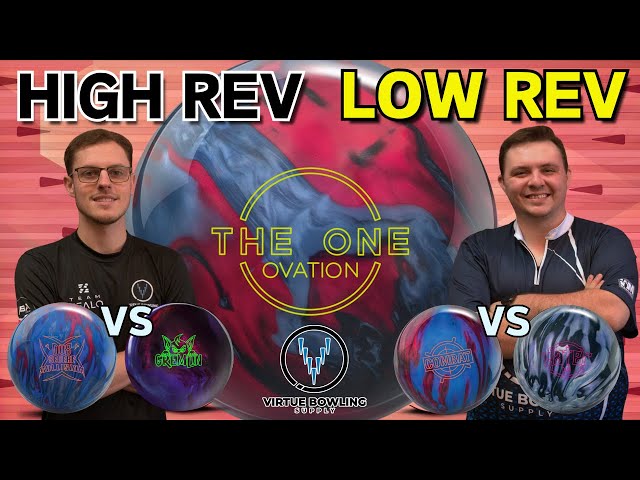 Ebonite The One Ovation| High & Low Rev Comparisons Review - YouTube