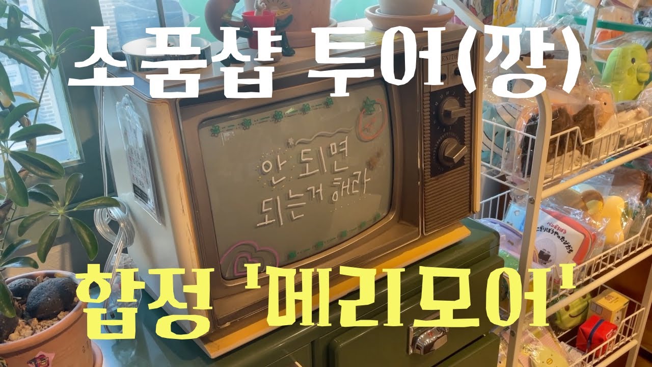 주말만 운영하지만 합정에서 가장 핫한 곳? 소소한 취미 공유🍀 | 합정 소품샵 '메리모어' 合井小物ショップ「メリモア」