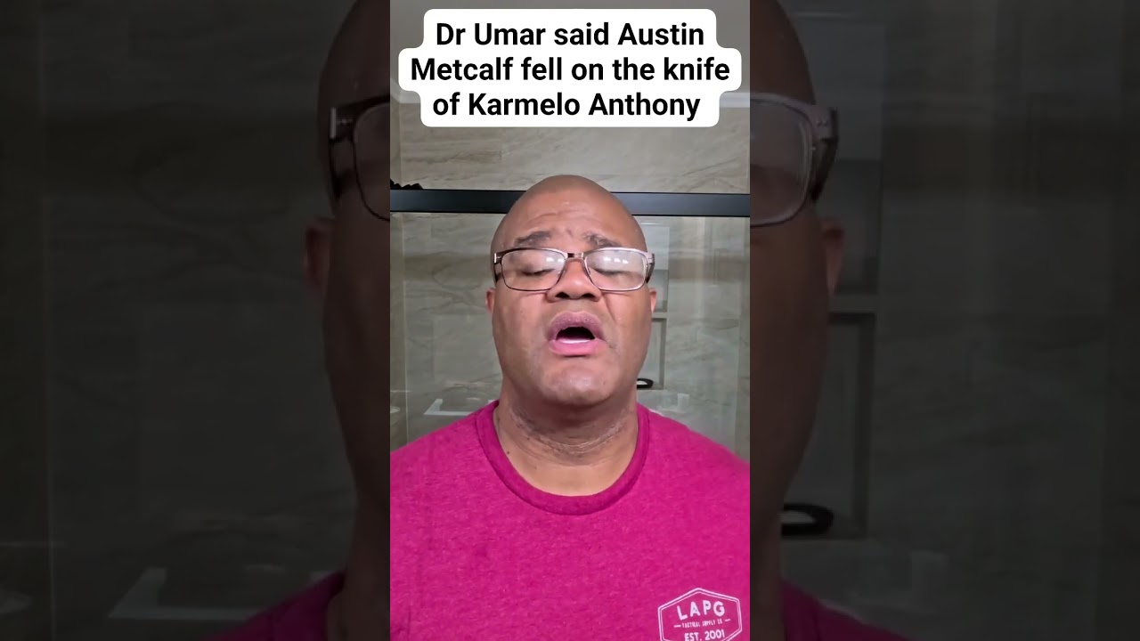 Dr Umar said Austin Metcalf fell on the knife of Karmelo Anthony