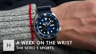 Review: The 2019 Seiko 5 Sports SRPD Series - YouTube