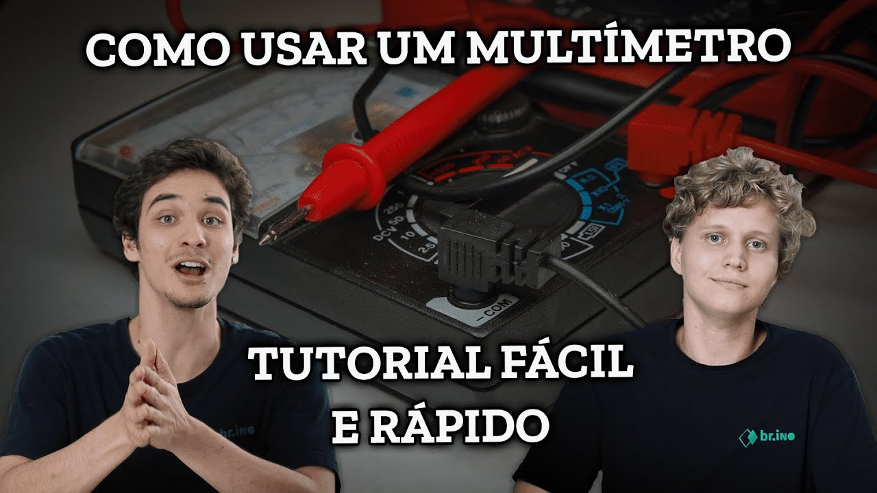COMO USAR UM MULTÍMETRO | PASSO A PASSO - YouTube