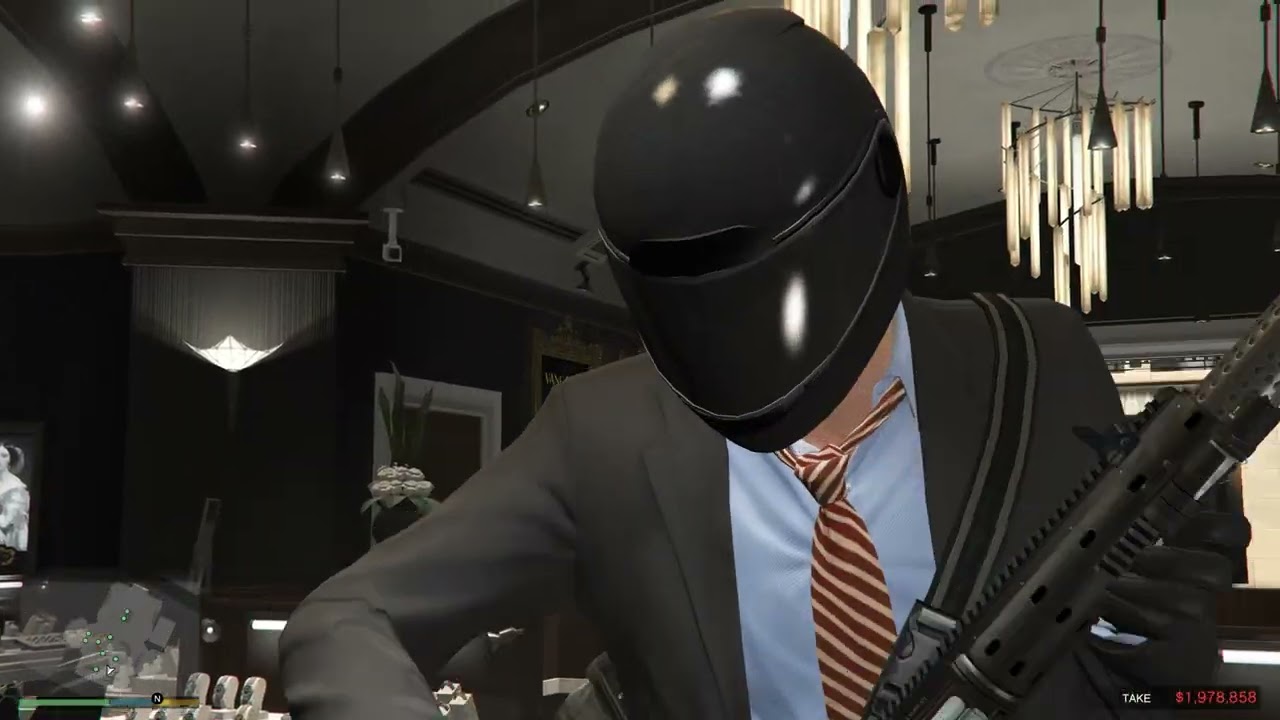 GTA5L The Jewel Store Job (Karim Denz, Norm Richards, Paige Harris)