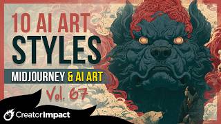 10 Eye-grabbing Midjourney Ai Art Styles You Need To Try! (vol 67)