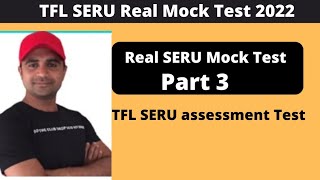 ⁣TFL SERU Test with Real Exam Questions, TFL SERU assessment | SERU tfl test 2022 , SERU Mock Test