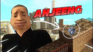 Jatohin Warga Di Atas Gedung