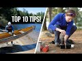 OUR TOP 10 FAVOURITE CAMPING TIPS! (4K)