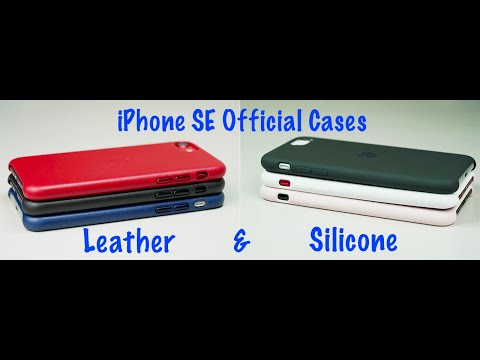Apple Official Cases for NEW 2020 iPhone SE - Leather & Silicone (ALL COLORS) | Save $4?