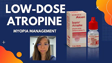 What are the side effects of atropine eye drops?