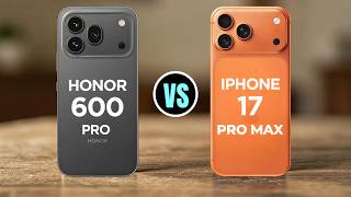 HONOR 600 Pro Vs iPhone 17 Pro Max 🔥 The Real Ai Imaging Winner!
