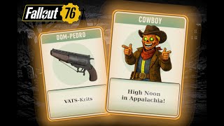 Cowboy-Build in Fallout 76 – Dom Pedro mit VATS-Krits