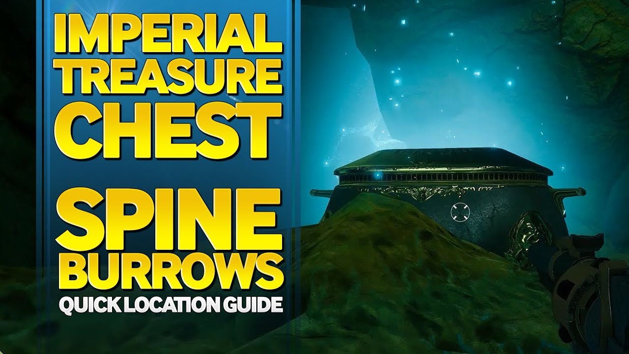 Imperial Treasure Chest Near the Spine Burrows on IO Destiny 2 YouTube