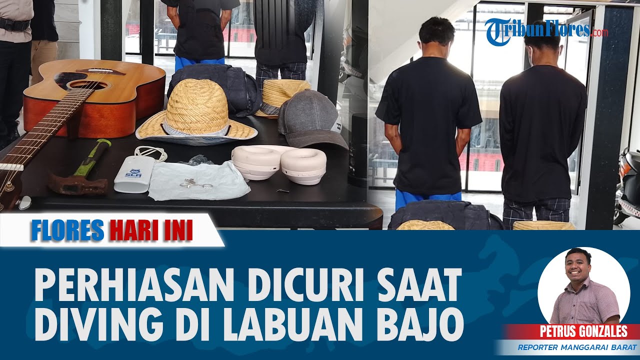FLORES HARI INI: Perhiasan WNA Australia Dicuri saat Diving di Labuan Bajo, Pelaku Ditangkap