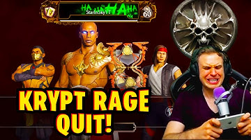 I RAGE QUIT Khaotic Krypt in MK Mobile! This Run Was INSANE!