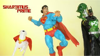 Is it the right body?  DC Multiverse Superman, Krypto & Batman Green Lantern McFarlane Toys Review