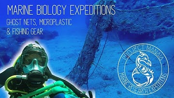 Marine Conservation: Removing ghost nets scuba diving