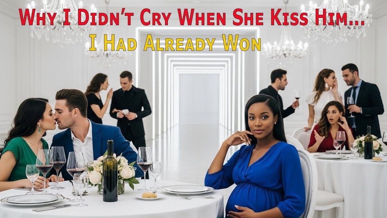 She Kissed My Billionaire Husband at Our Anniversary Dinner While I Was Pregnant—My Revenge Left t