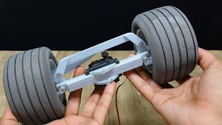 How to make John Deere tochan king steering || DIY RC Tractor Steering Mechanism"