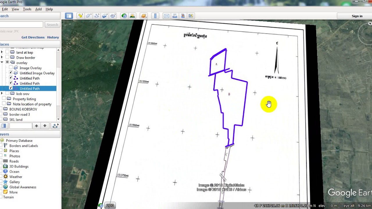 Google Earth Pro Draw Map With Master Plan 4 YouTube