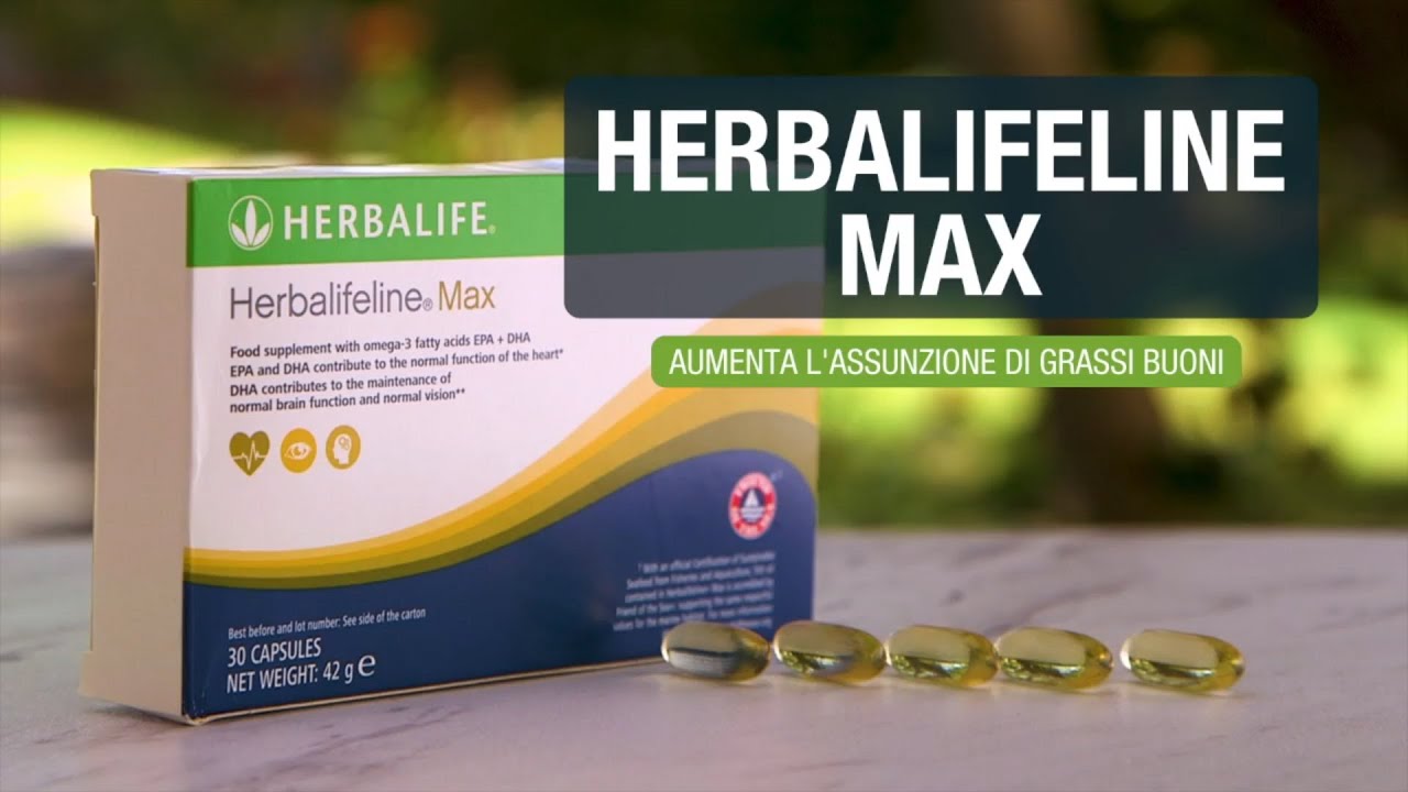 Herbalifeline Max Herbalife Integratore alimentare con Omega