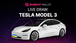 LIVE RECORDING: Tesla Model 3 Prize Draw from Sweat Economy Tesla Model 3 Sweepstakes