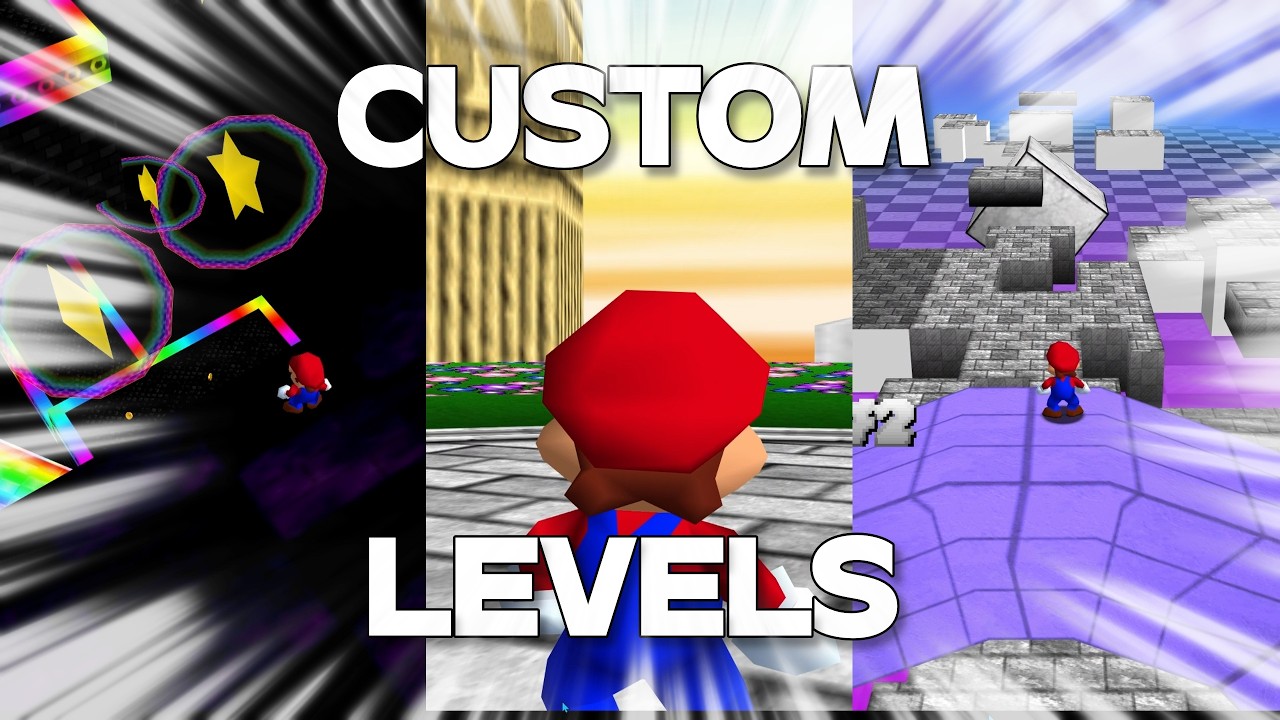 I Added 3 Custom Levels Into Super Mario 64 | Decomp - YouTube