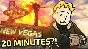 Fallout: New Vegas, But I Only Have 20 Minutes To Prepare