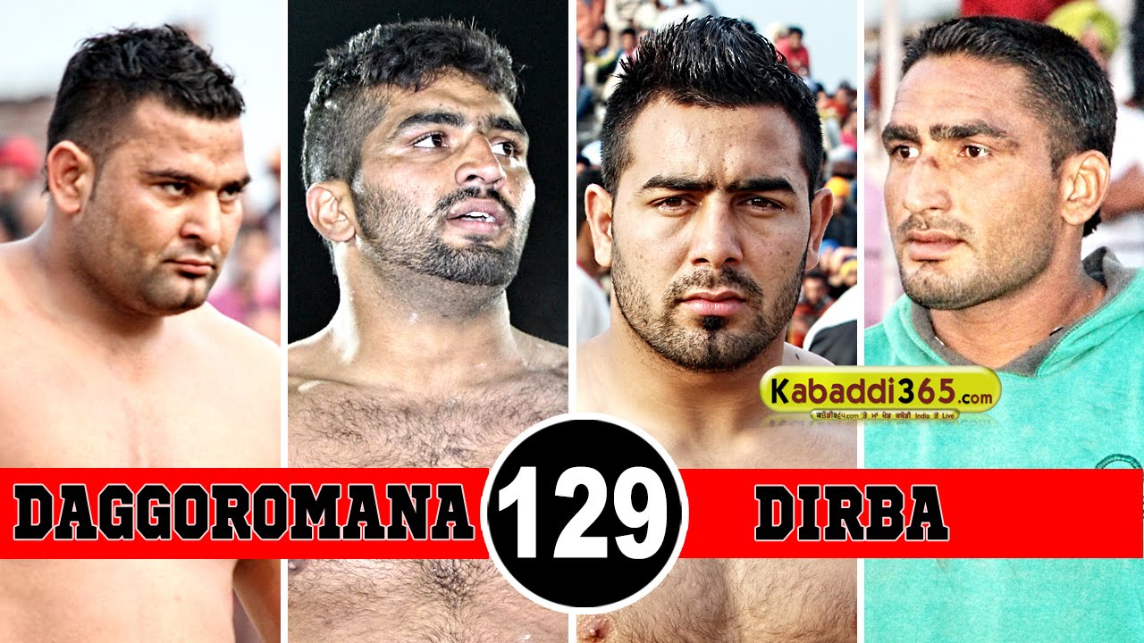 Daggoromana Vs Dirba Best Match in Rampura (Bathinda) By Kabaddi365.com