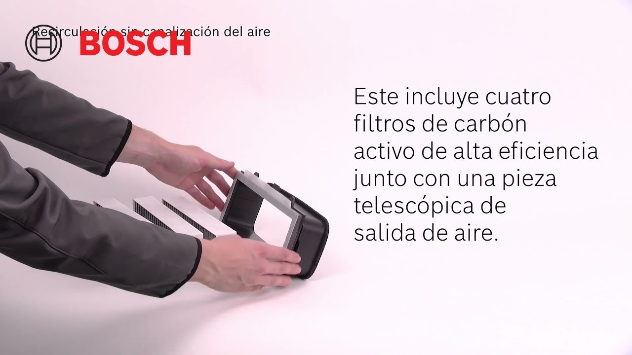 La Placa de inducción con extractor integrado Bosch está llena de ventajas
