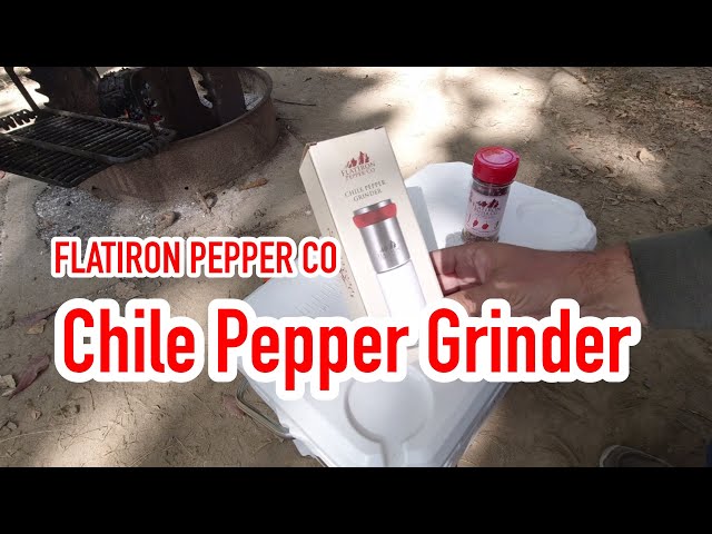 Flatiron Chile Pepper Grinder