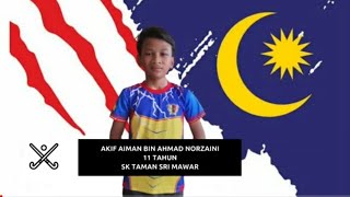 Latihan Hoki Akif Aiman Week 1