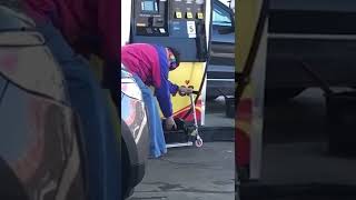 Oliver Tree Gets Gas for his Scooter
