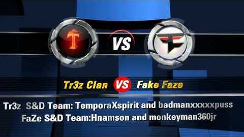 Team intro: FaZe vs Tr3z - Created using Flixpress.com